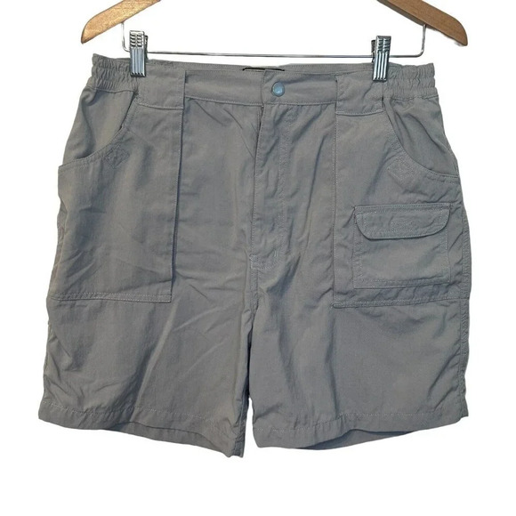 10,000 ft. Above Sea Level Shorts Mens 34 Hiking Cargo Taupe Outdoor Nylon‎ XL - Picture 1 of 5